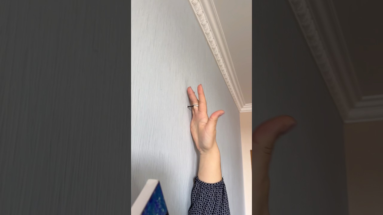 My finger got stuck on a nail.