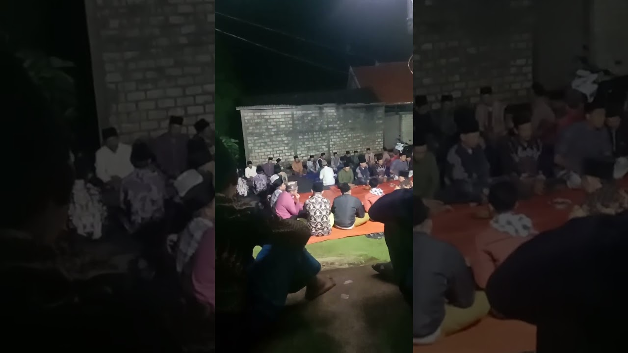 Part 2 orang tahlil #tahlilan #didepan #sampingan #rumah 