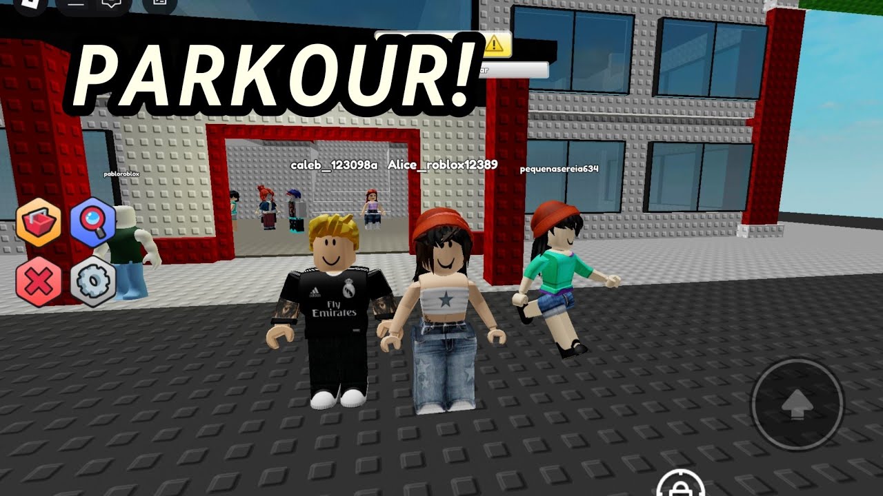 EU TENHO QUE PASSAR ESSE PARKOUR AGORA!
