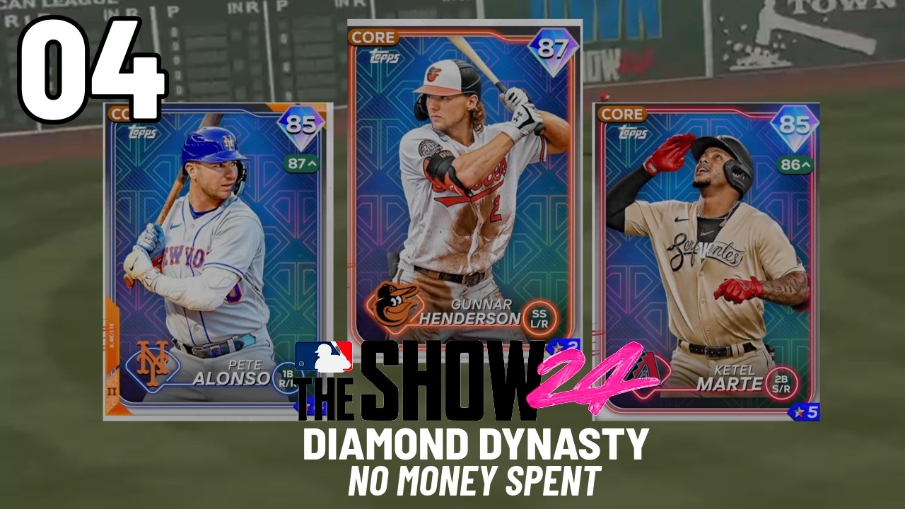 MLB THE SHOW 24 Diamond Dynasty - No Money Spent | Playing my first Ranked Game this year! EP.4