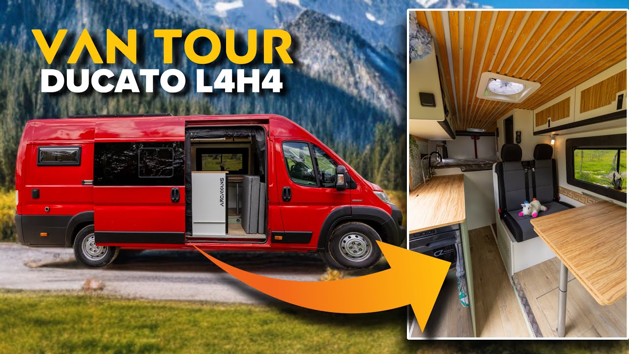 La Furgoneta Camper Perfecta para Viajar por Europa - Van Tour Fiat Ducato L4H2
