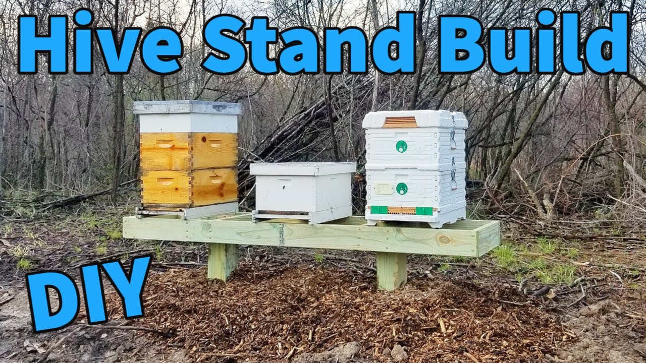 Heavy Duty Bee Hive Stand Build How to