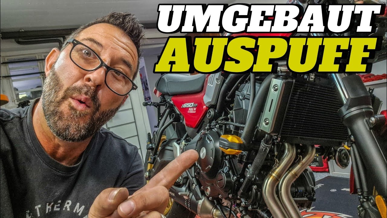 Kawasaki Z 650 RS 2025 Auspuffanlage