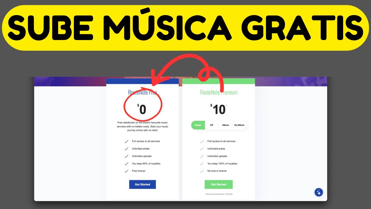 😮‍💨LA MEJOR DISTRIBUIDORA GRATUITA para subir tu MÚSICA a Spotify, Apple, Tidal, Amazon este 2025