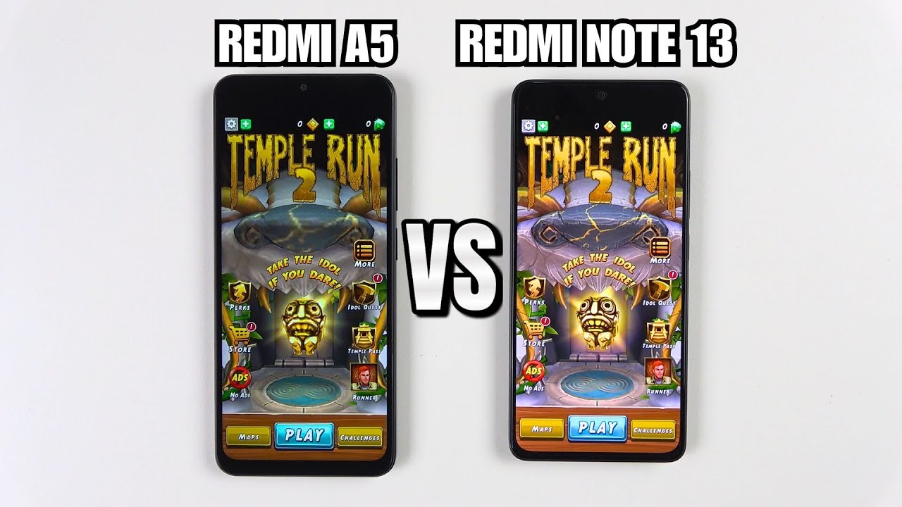 Redmi A5 vs Redmi Note 13 | Video test Display, SpeedTest, Camera Comparison