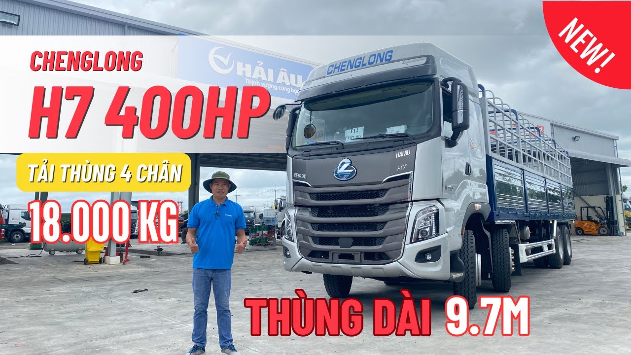 CHENGLONG H7 400HP THÙNG DÀI 9.7M TẢI TRỌNG 17.9 TẤN