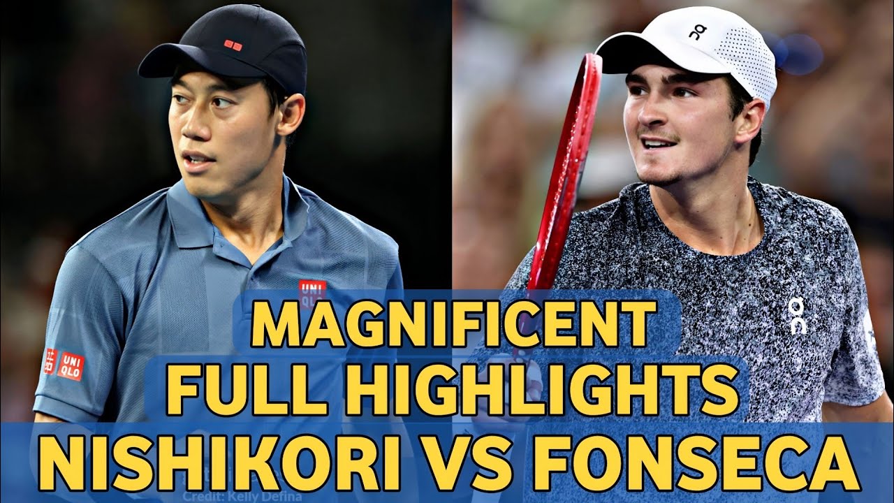 Kei Nishikori 錦織圭 vs Joao Fonseca Fabulous テニス Match Tennis Highlights - Before Miami 2026 