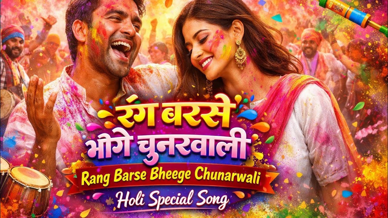 Rang Barse Bhige Chunarwali - Best Holi Song 2026 - Latest Song Holi Special - रंग बरसे भीगे #SMR 