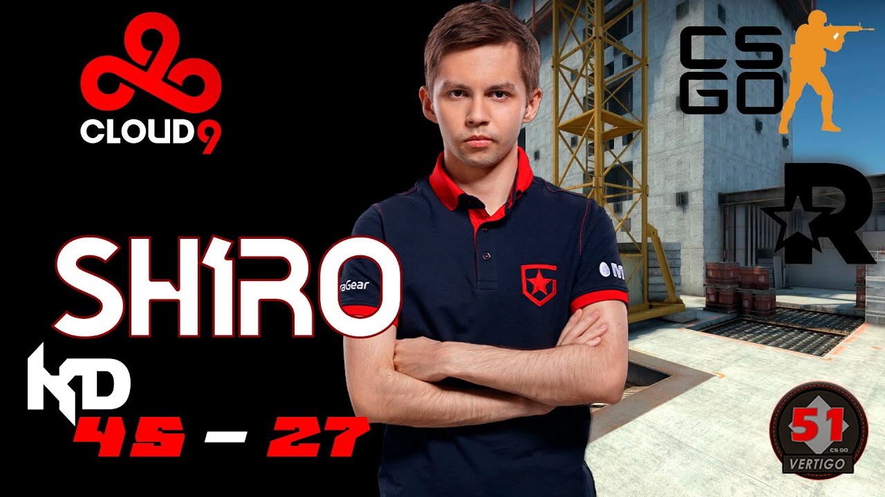 CSGO POV Cloud9 #SH1RO vs Imperial on Vertigo - 45 kills