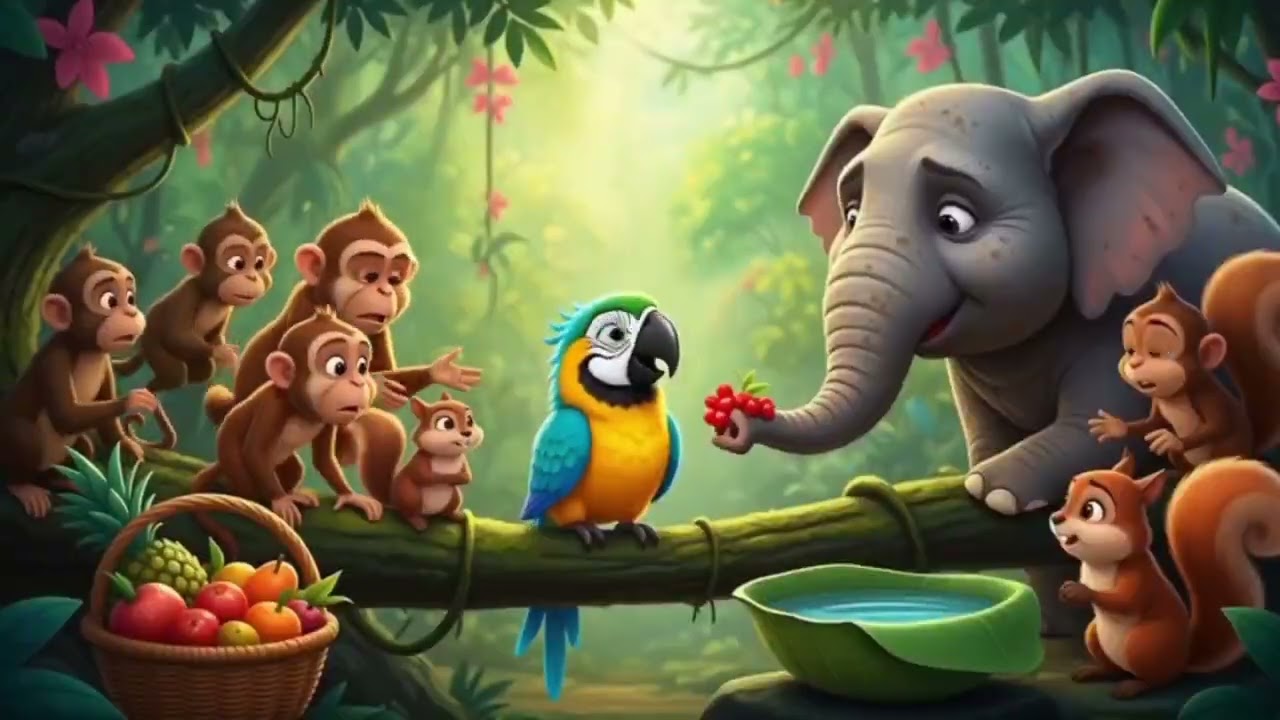 سر صوت الطائر المفقود 🎶🐦 | قصة مؤثرة عن العطاء والشجاعة