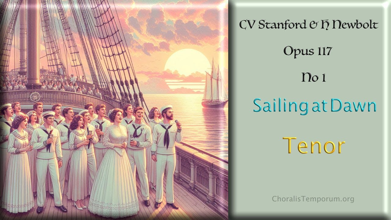 Stanford - Practice Video - Sailing at Dawn - Tenor
