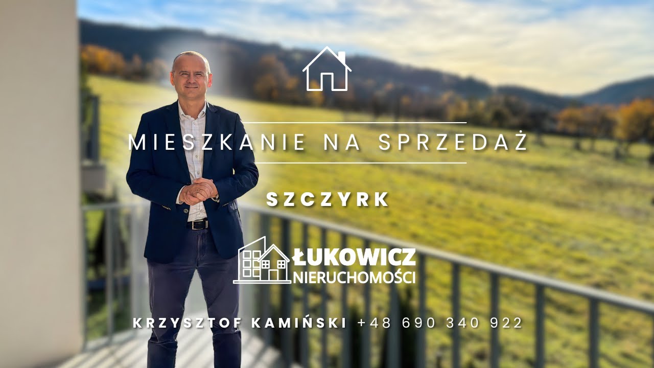 Widokowy, nowoczesny apartament u podnóża gór w Szczyrku!