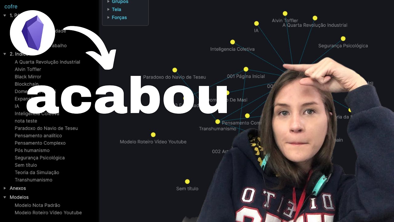 Como criar modelos no obsidian