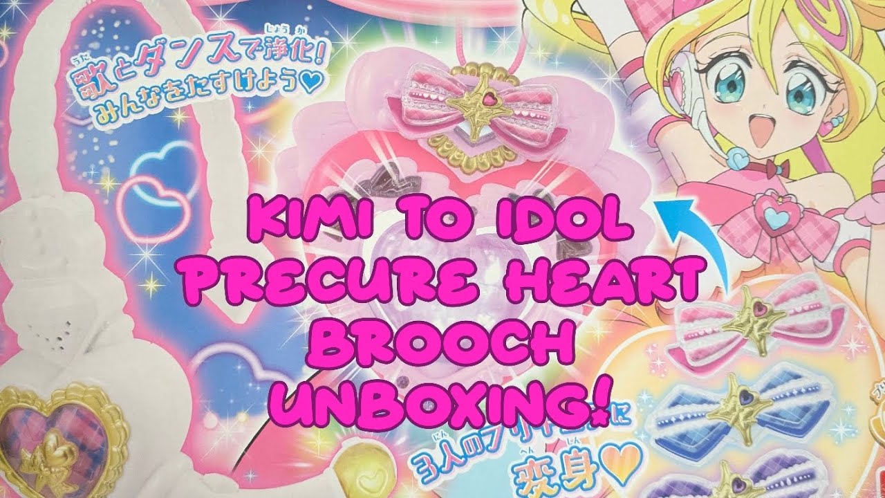 Kimi To Idol Precure Idol Heart Brooch Review/Playthrough!