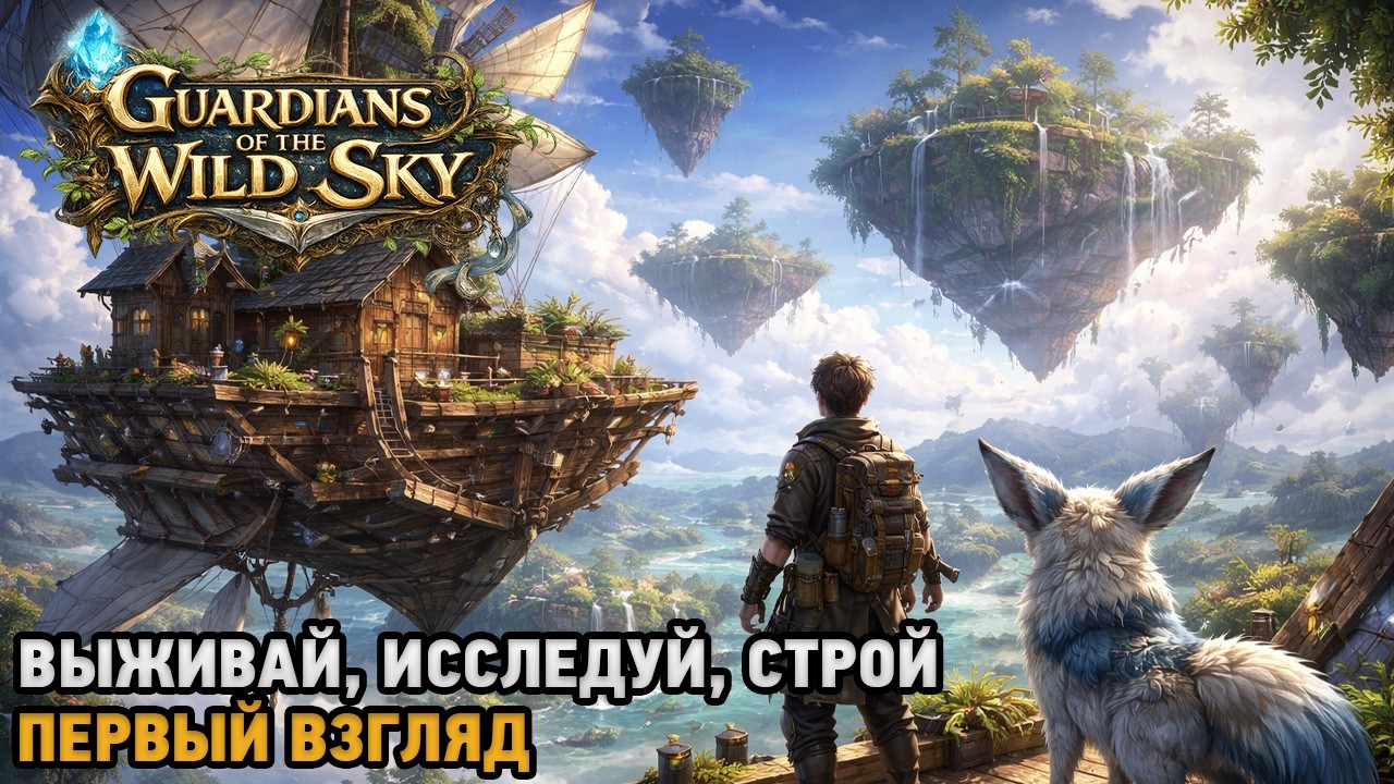 Guardians of the Wild Sky # Выживай, Исследуй, Строй ( первый взгляд )