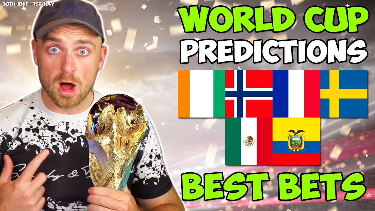 Ivory Coast vs Norway, France vs Sweden & Mexico vs Ecuador! | World Cup Predictions & Best Bets!