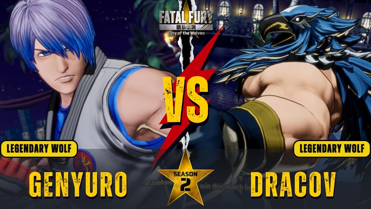FF:CotW 🌟 GENYURO (Jae Hoon) vs DRACOV (Tizoc)🌟Replay Match - FATAL FURY: City of the Wolves!