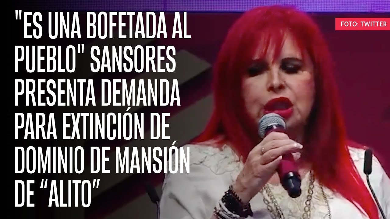 Layda Sansores presenta demanda para la extinción de dominio de la mansión de “Alito”