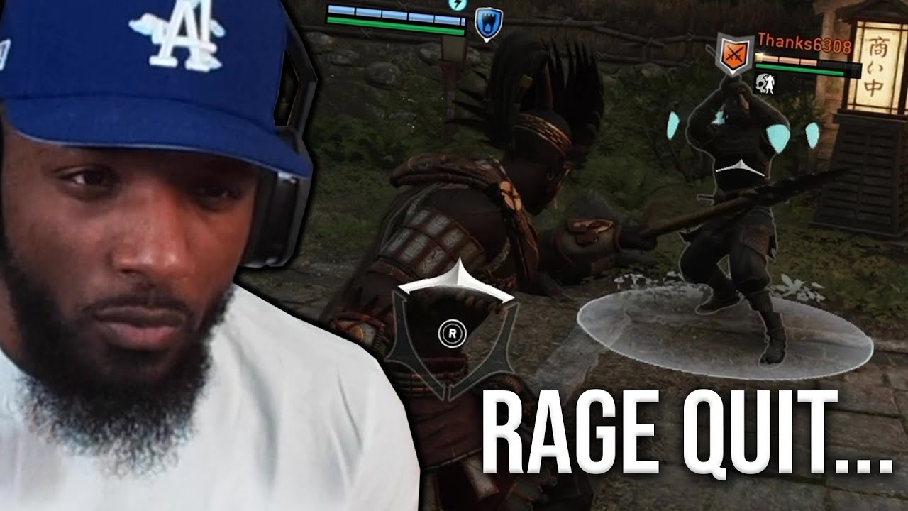 We Made The Most Toxic For Honor Player Rage Quit....