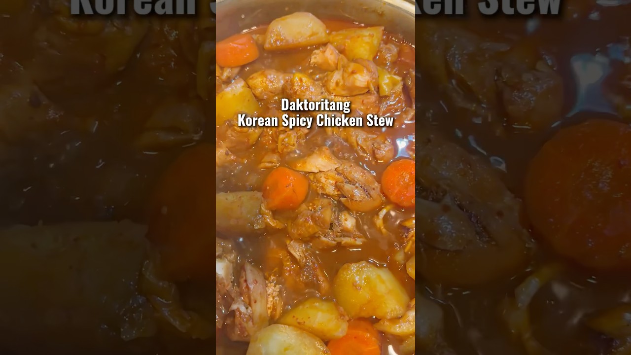 Подробный рецепт Дакторитан (Корейское острое куриное рагу) &mdash; в закреплённом комментарии! #korean...