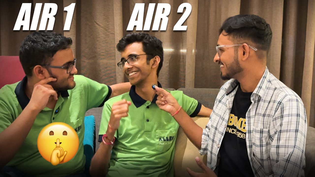 Dark Secrets of IIT JEE AIR 1 & 2 Exposed 🔥