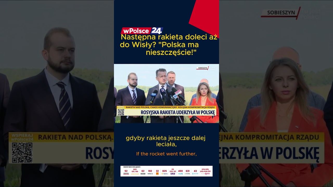 Polska ma nieszczęście! Następna rakieta doleci aż do Wisły?