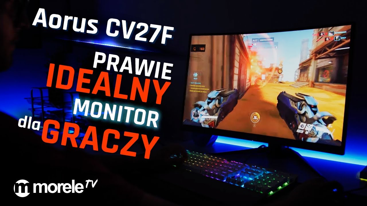 Aorus CV27F | Prawie IDEALNY monitor dla GRACZY