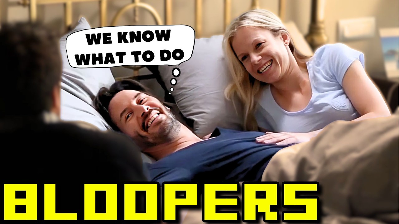 HILARIOUS KEANU REEVES BLOOPERS: Matrix, Sonic the Hedgehog, John Wick, 47 Ronin, Toy Story