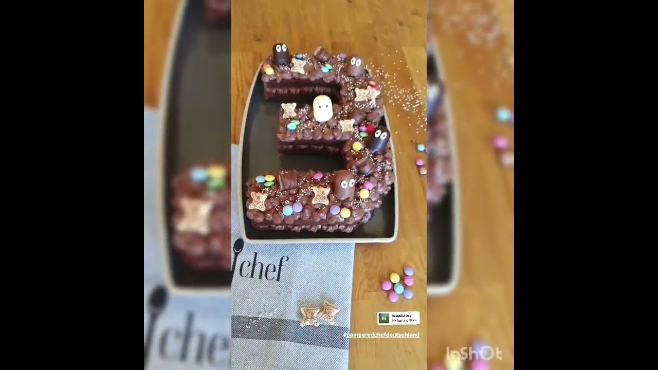 Buchstaben- und Zahlenform Von Pamperedchef