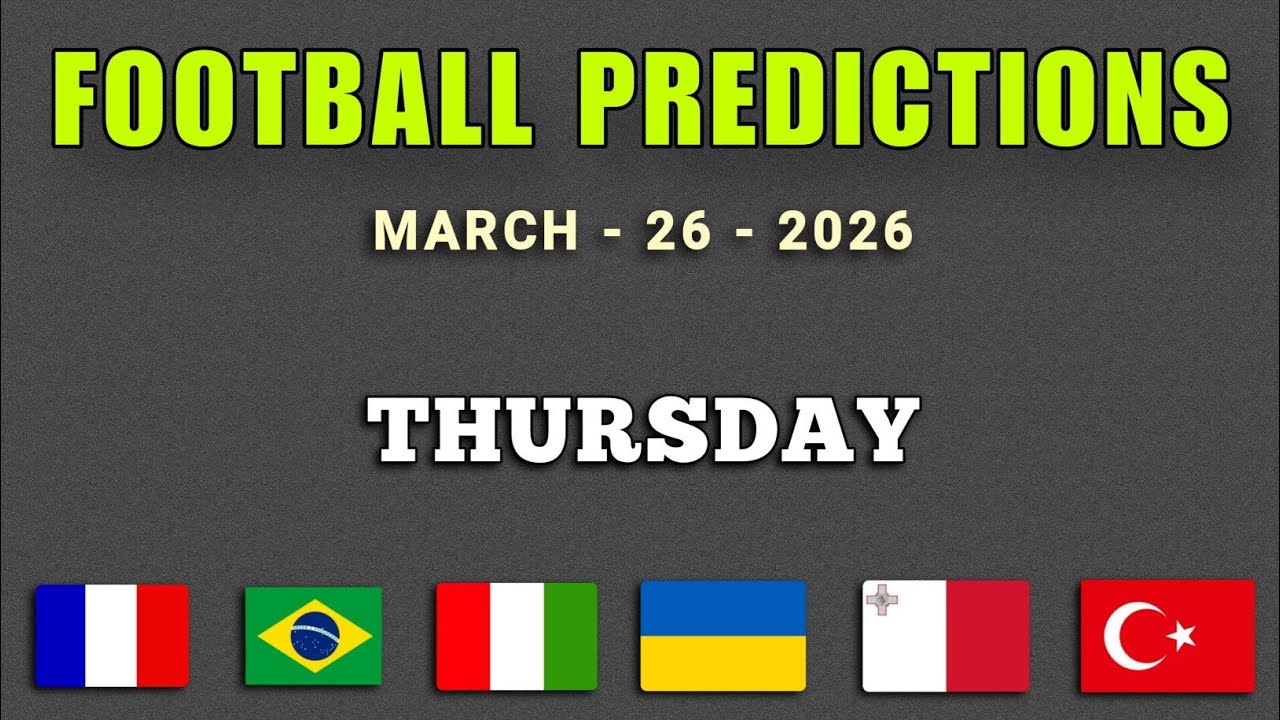 FOOTBALL PREDICTIONS TODAY | World Cup Qualification | Nations League  | GoalIQ, #footballprediction