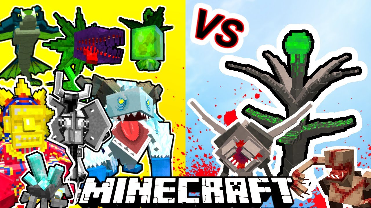 Beckon Stage 3 Vs. Mowzie's Mobs in Minecraft