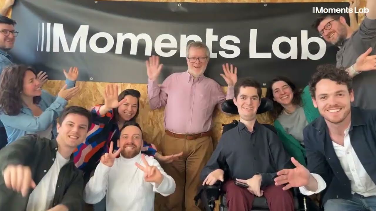 Replacing our Newsbridge sign with Moments Lab