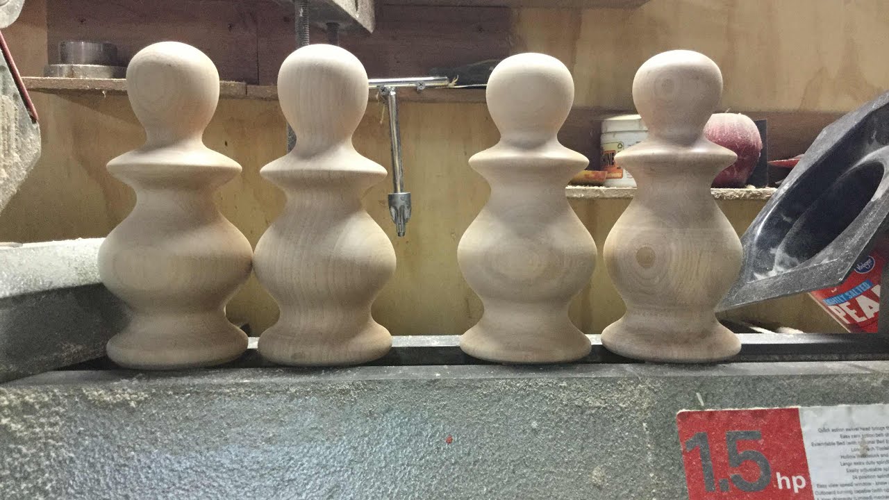 Bed build, the finials            Episode 7