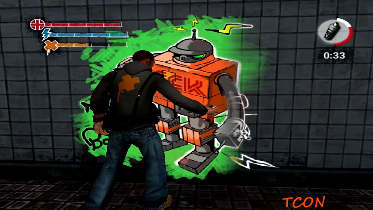 Marc Ecko's Getting Up - Mission #11 - Meat Packing Plant (HD)