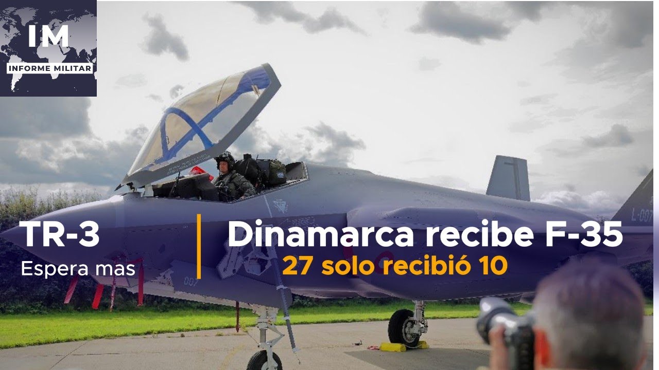 Dinamarca recibe mas F 35