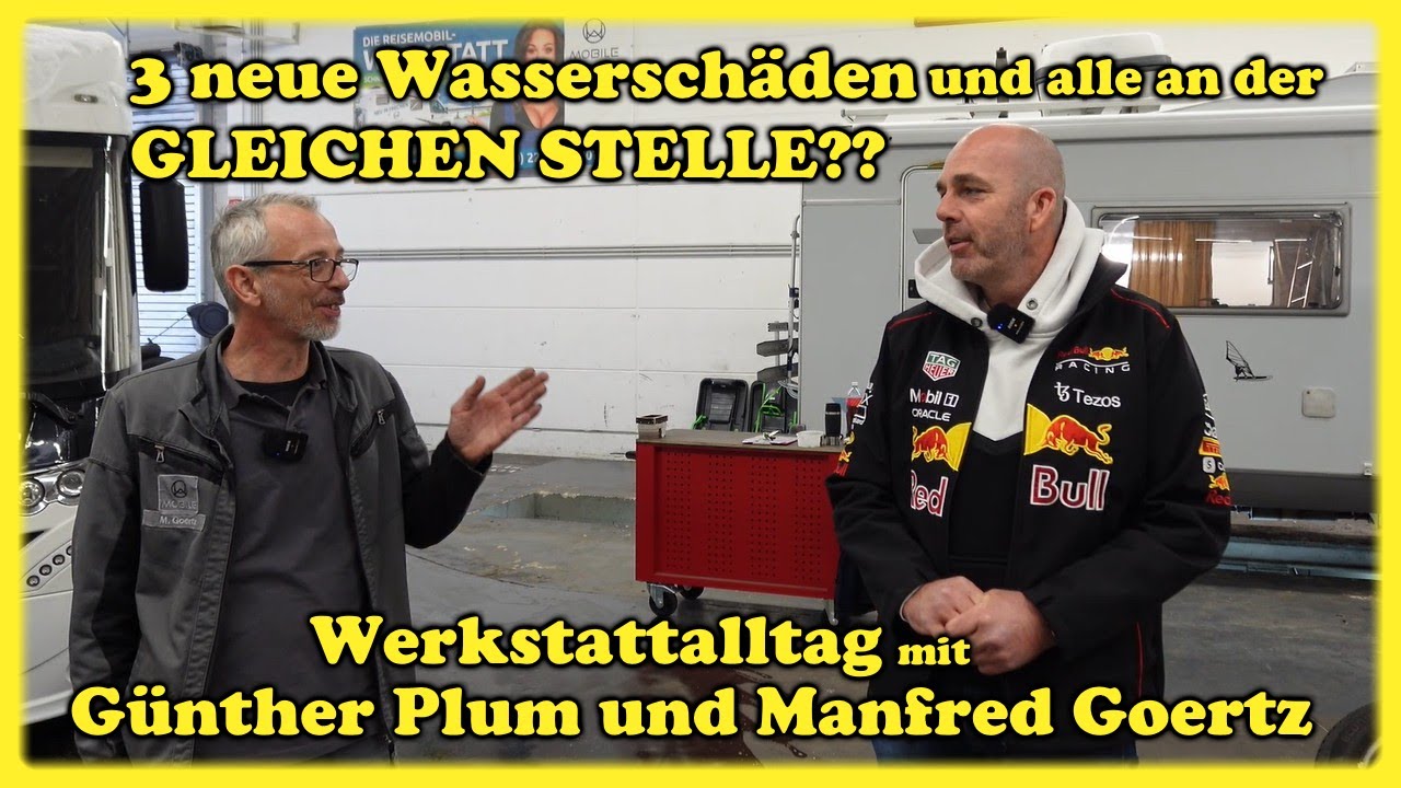 Wasserschäden Links und Rechts!! Wir starten turbolent in 2025 - WU Werkstattalltag