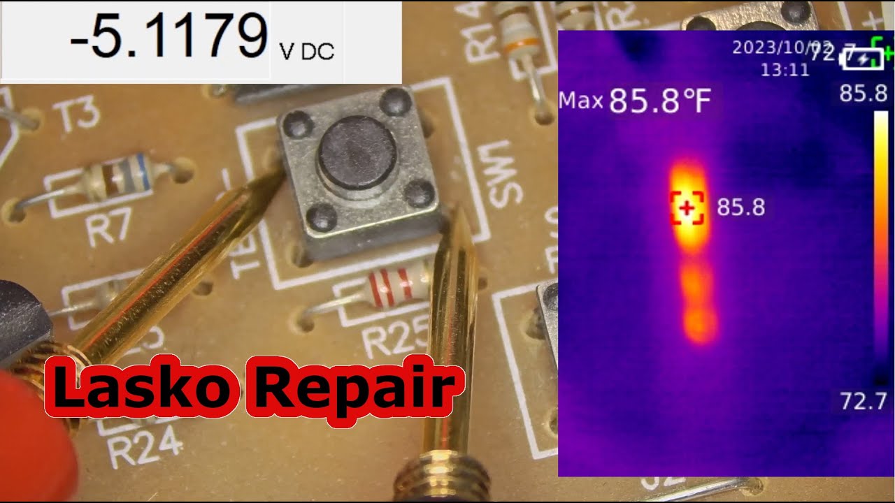 Lasko Ceramic Heater - No Power - Repair