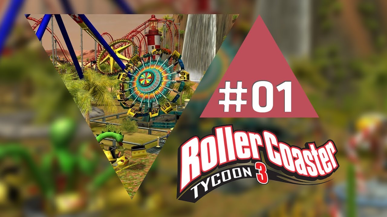 Zagrajmy w Rollercoaster Tycoon 3 #1 / Gameplay 720p / Let's Play / PL