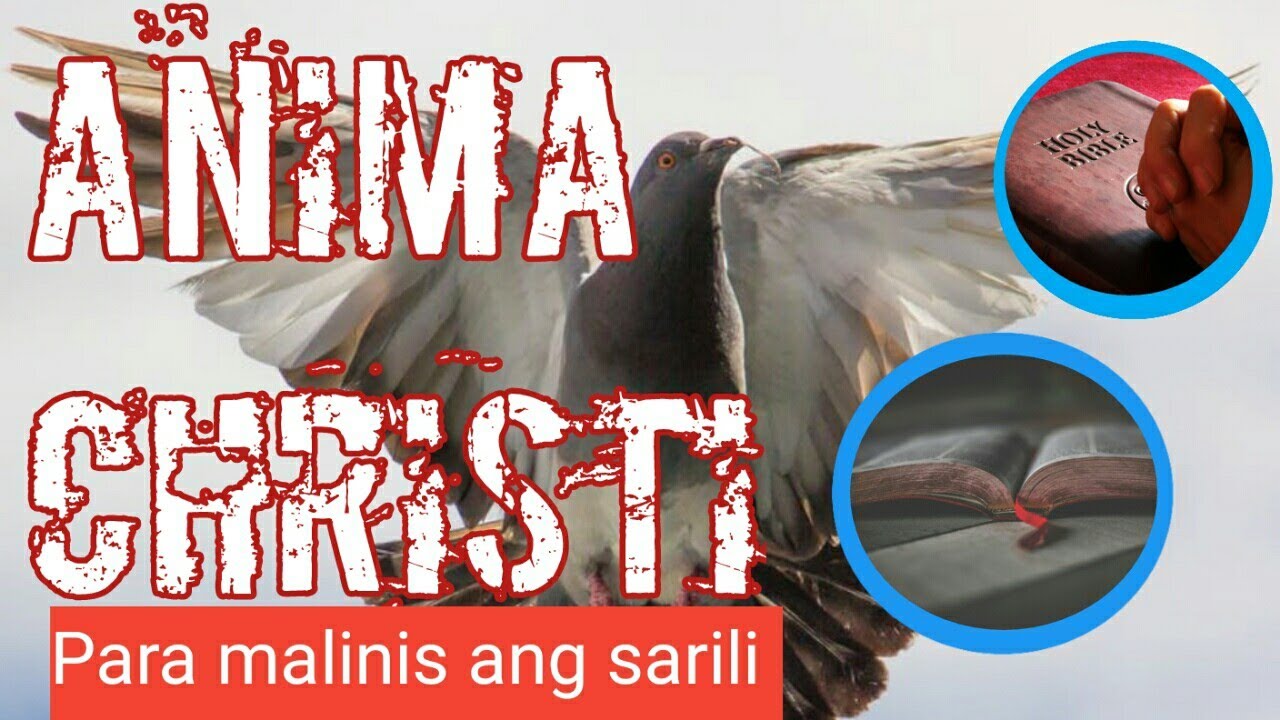 ANIMA  CHRISTI (Prayer) |Tagalog at Latin