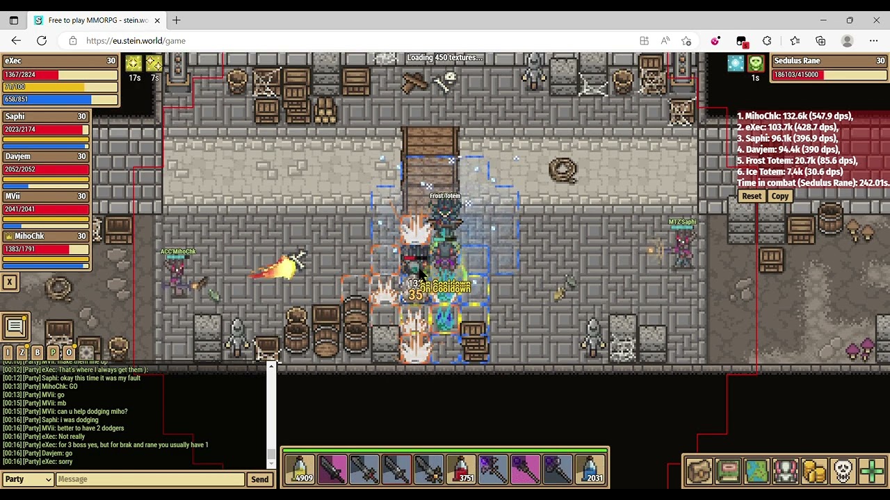 Stein.world 3 Warlock 3 Tank On BK Double Boss