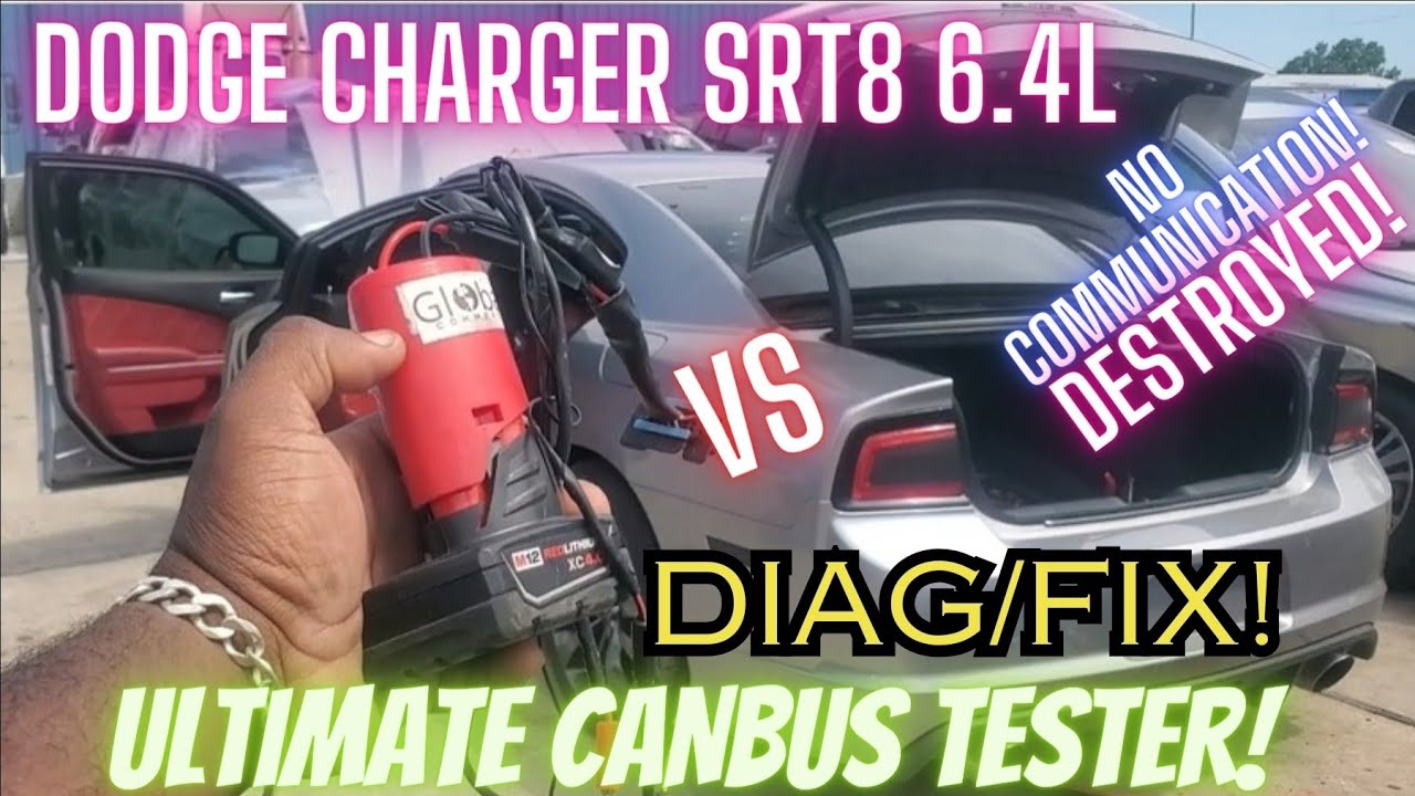 Dodge Charger SRT8 6.4L. Нет связи. Диагностика/устранение неполадок! Универсальный тестер CANBUS!