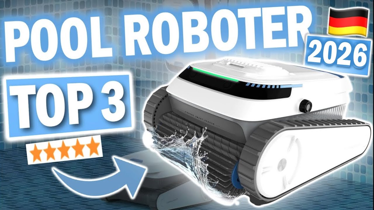 POOLROBOTER kaufen: Top 3 Poolroboter 2026 im Vergleich!