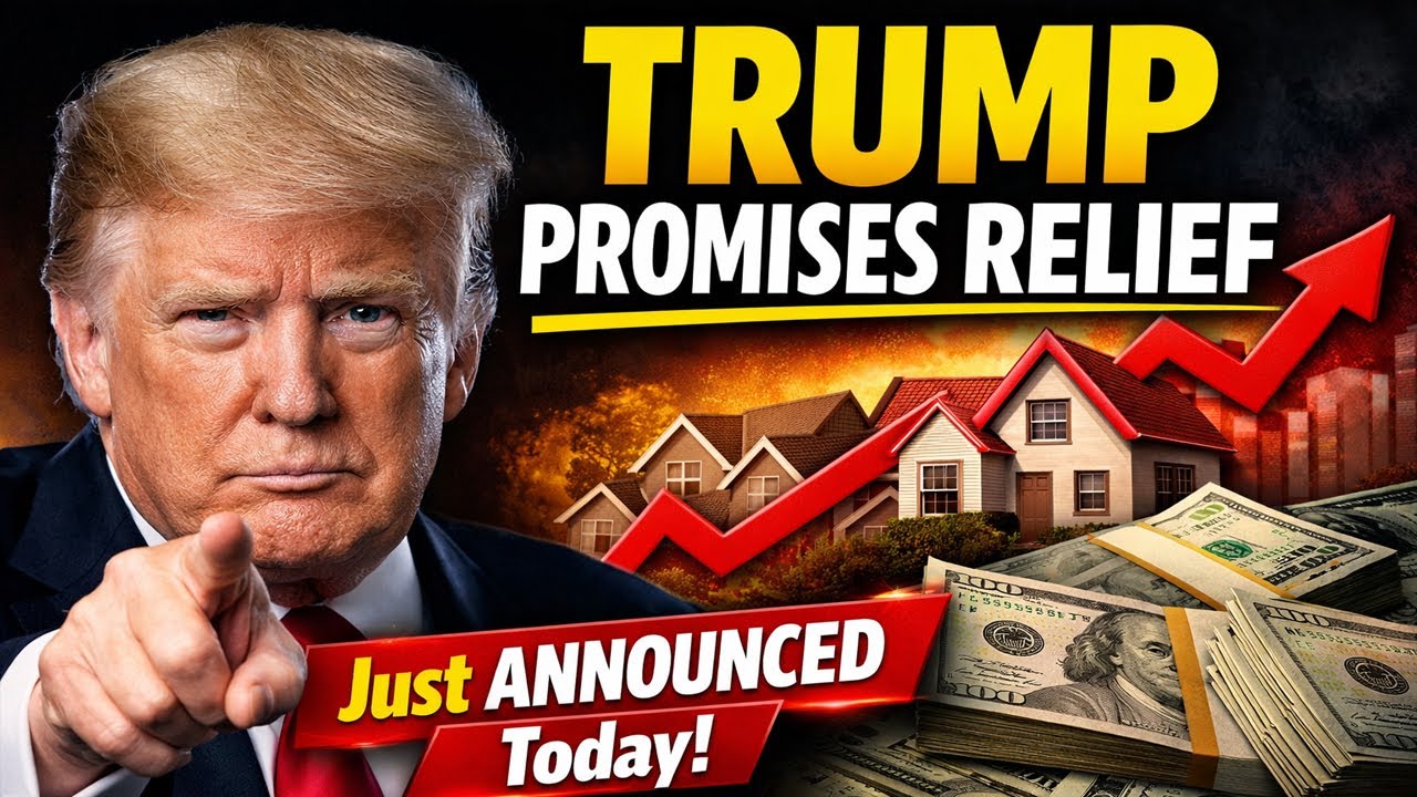 Trump Promises RELIEF...Dividend Checks, Home Prices, And More!