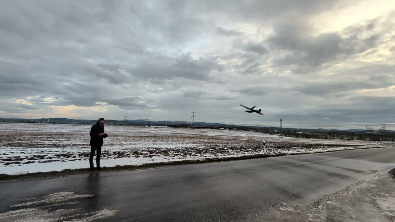 ZOHD Dart 250 2nd flight with reduced rates