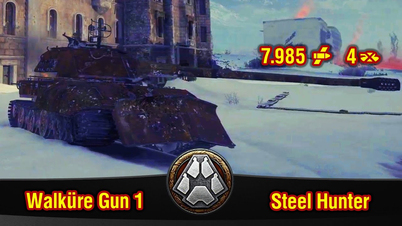 World of Tanks || Walkure Gun 1 - Win 2 - Steel Hunter 2023