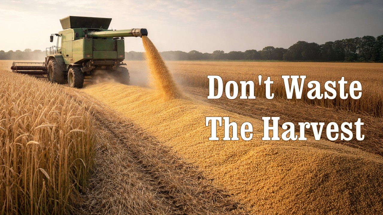Don't Waste the Harvest