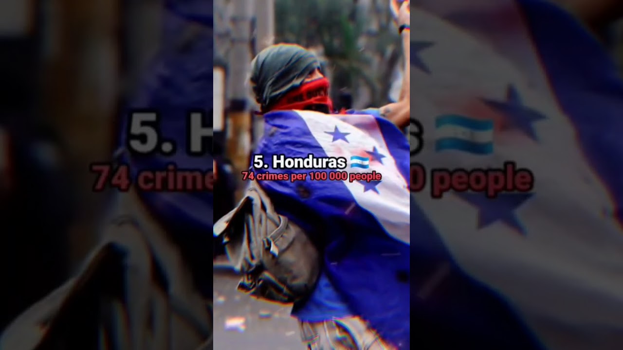 Top 10 most dangerous countries 🌎 part 2   #viral  #dangerous #crime #criminal #country #shorts