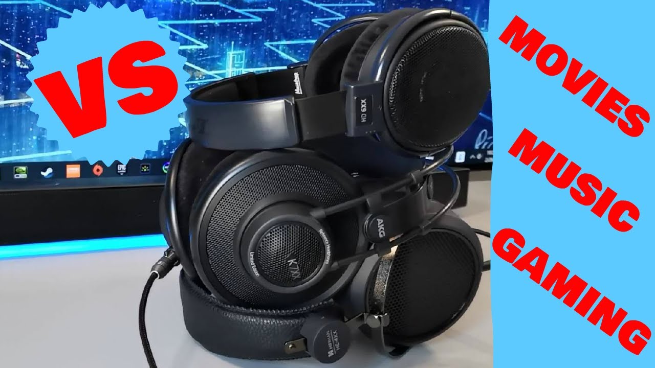 SENNHEISER HD 6xx VS AKG K7XX VS HIFIMAN HE4XX THE BEST HEAPHONES FOR GAMING, MUSIC, MOVIES