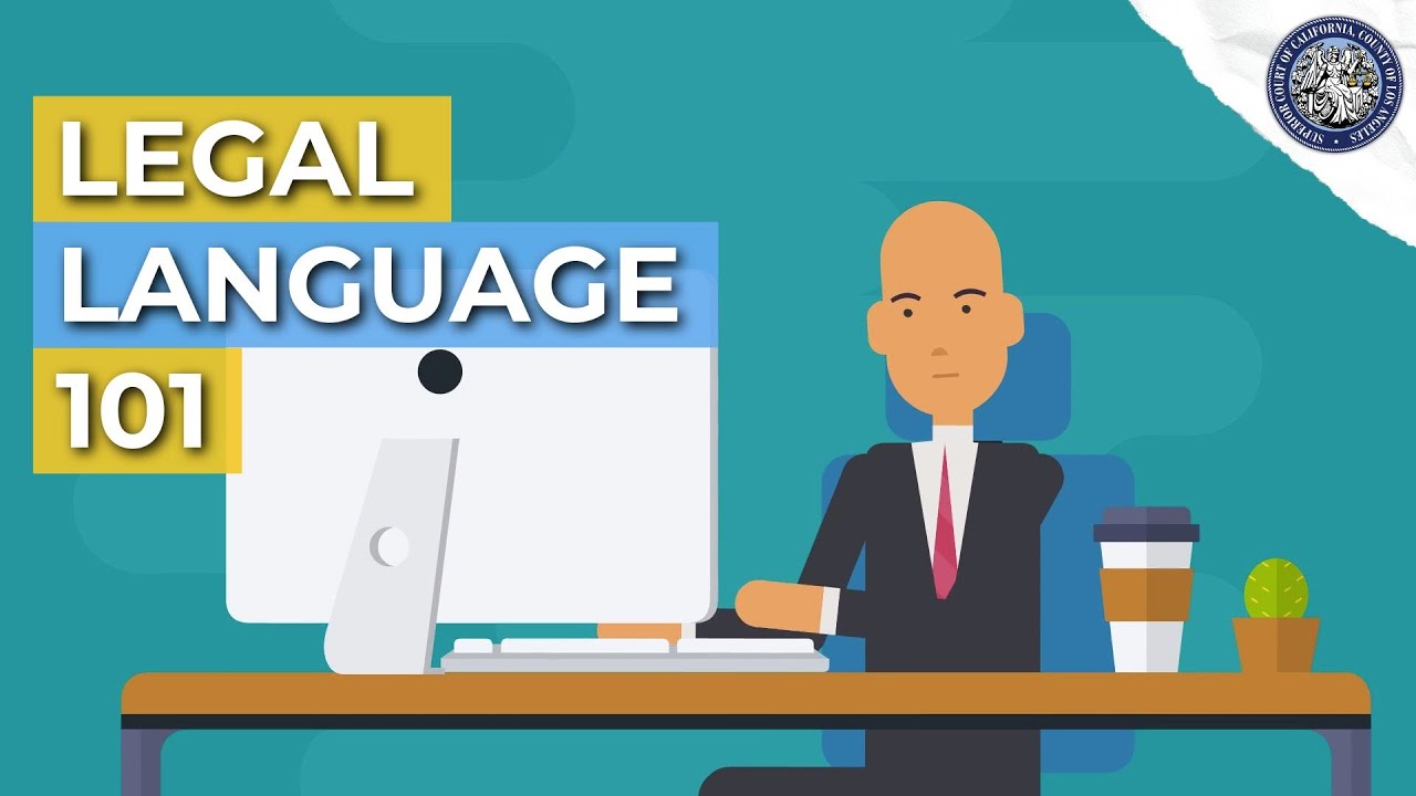 Legal Language 101 | Court Explained