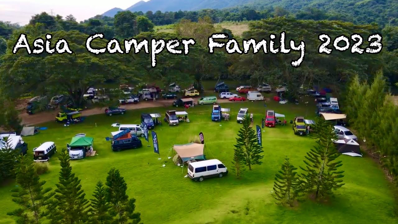 มาออกทริปกับ King of Camper Van สวยๆในงาน Asia Camper Family 2023 ที่ Camp No.3 แก่งกระจาน เพชรบุรี